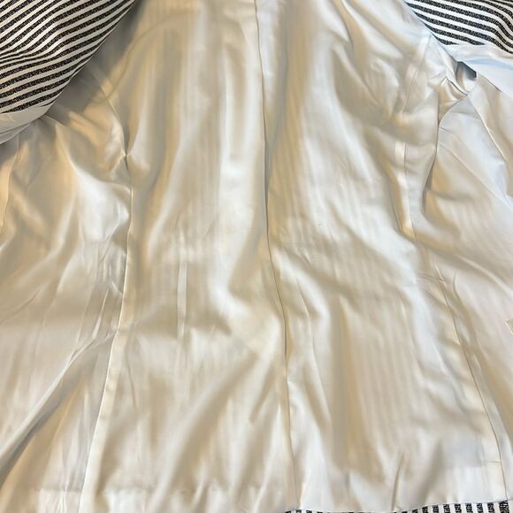 WHBM Black/White Abstract Stripe Blazer Size 12 - Picture 8 of 11